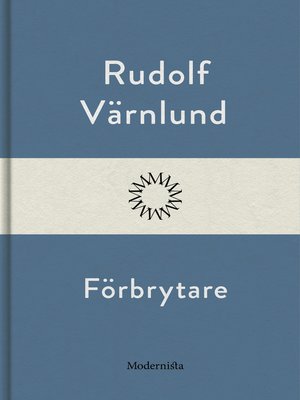 cover image of Förbrytare